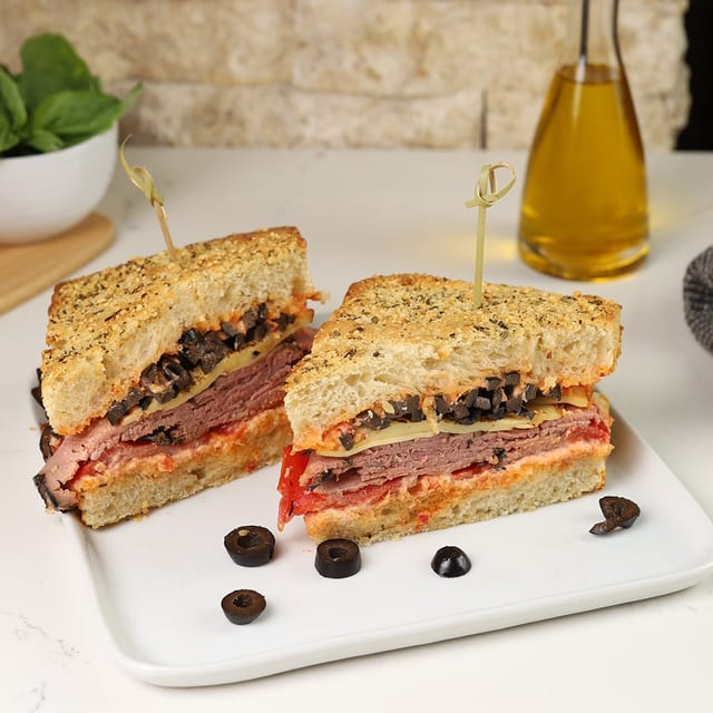 Focaccia Mediterranea.