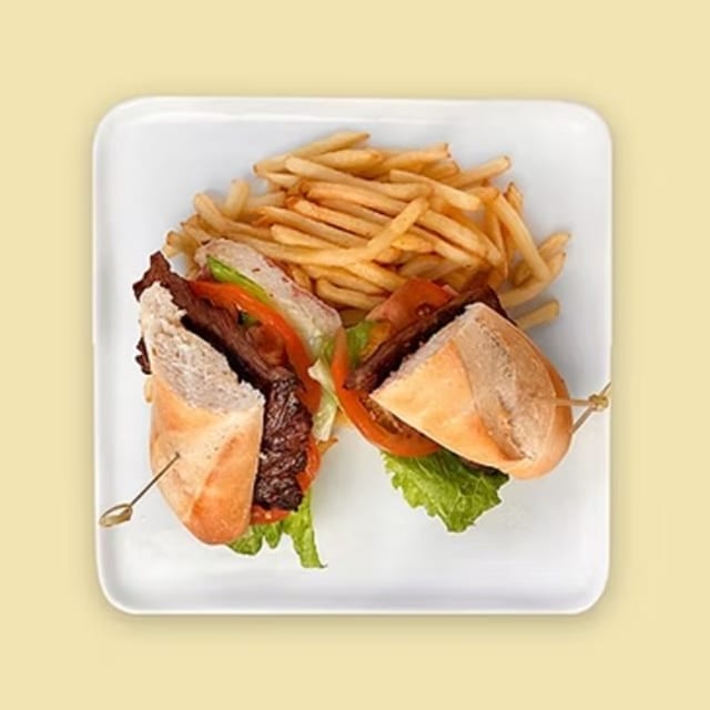 Flank Stake Sandwich - Vacio Sandwich.