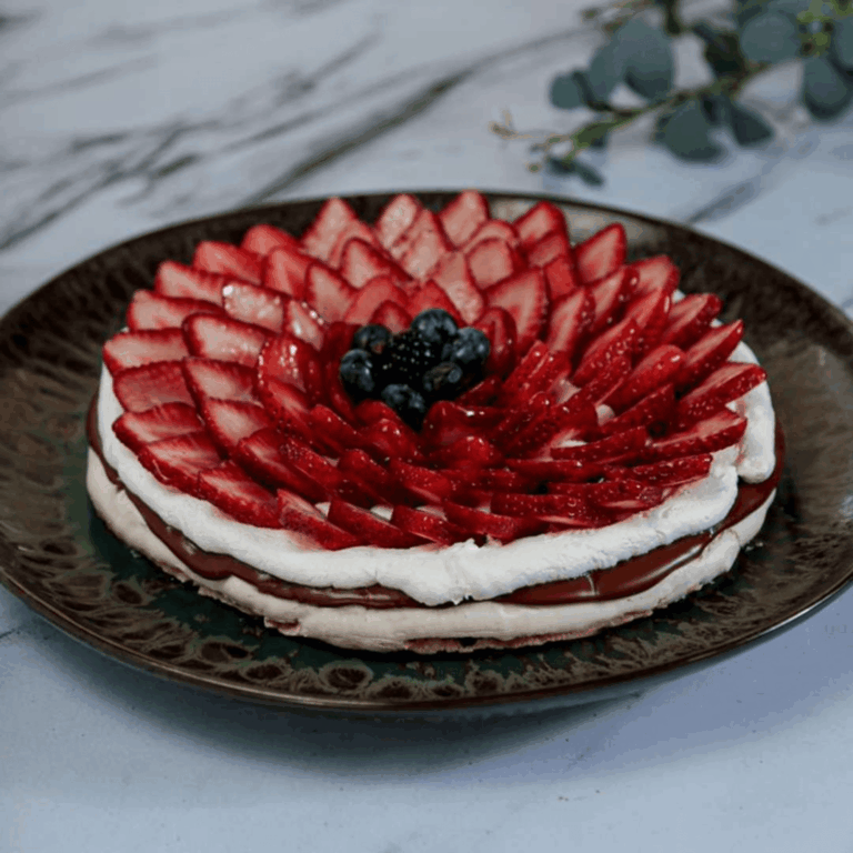 Pavlova con Nutella